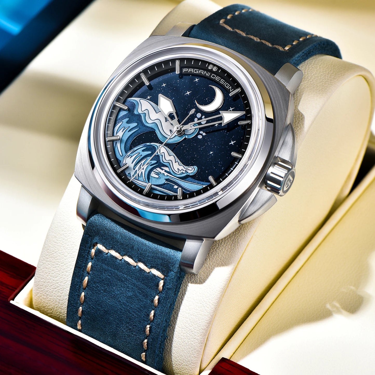 Watch with Sapphire Crystal and Steel