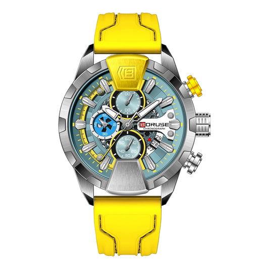 Watch with Chronograph and Calendar